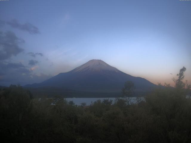山中湖からの富士山