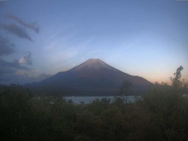 山中湖からの富士山