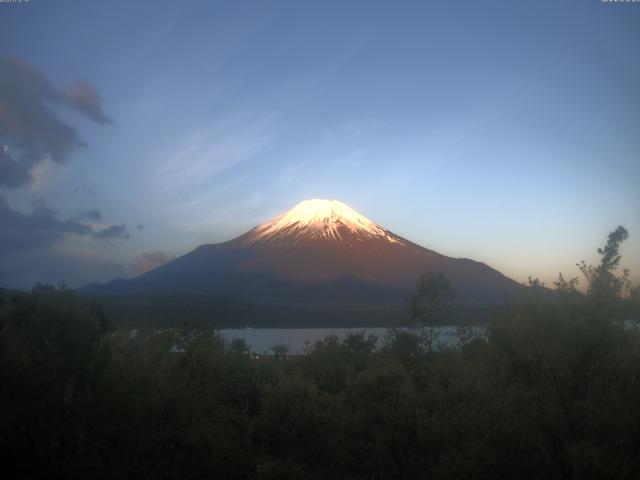 山中湖からの富士山