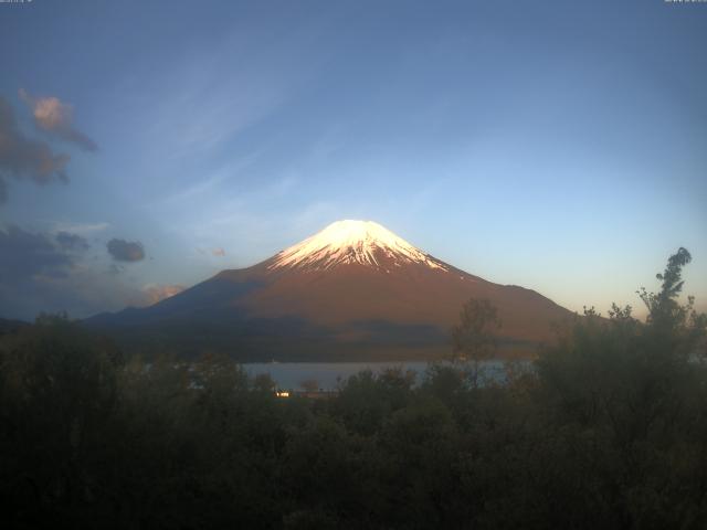 山中湖からの富士山