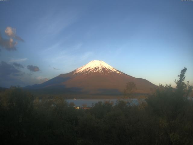 山中湖からの富士山