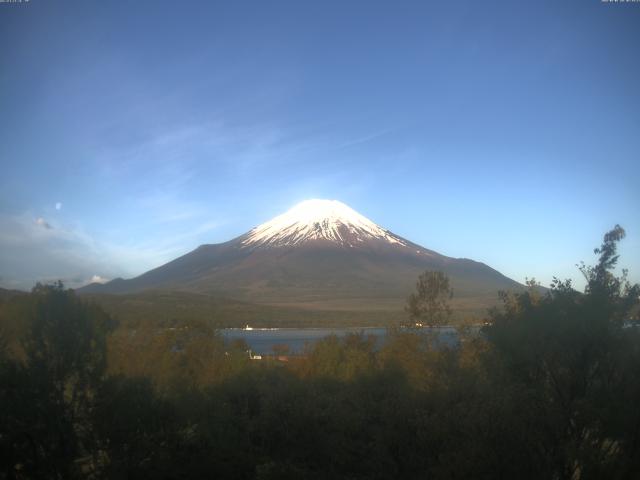 山中湖からの富士山