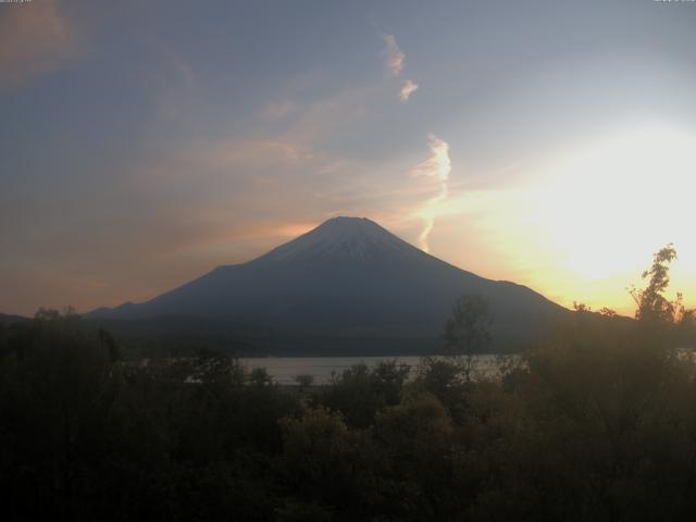 山中湖からの富士山