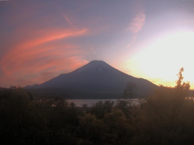 山中湖からの富士山