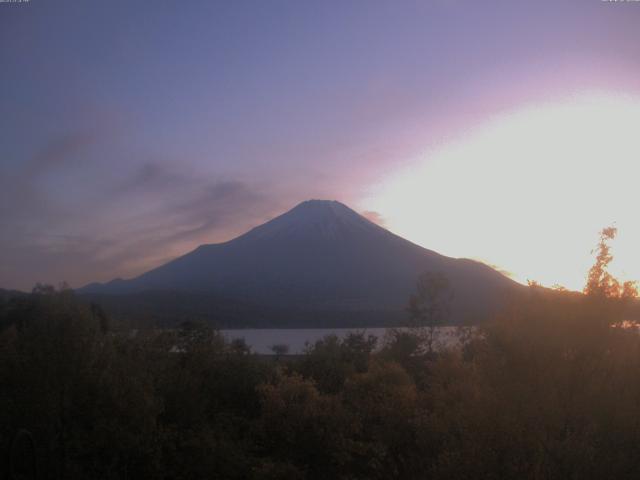 山中湖からの富士山