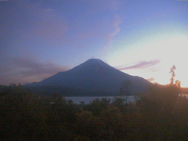 山中湖からの富士山