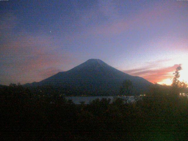 山中湖からの富士山