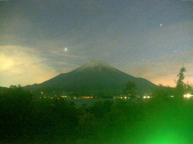 山中湖からの富士山