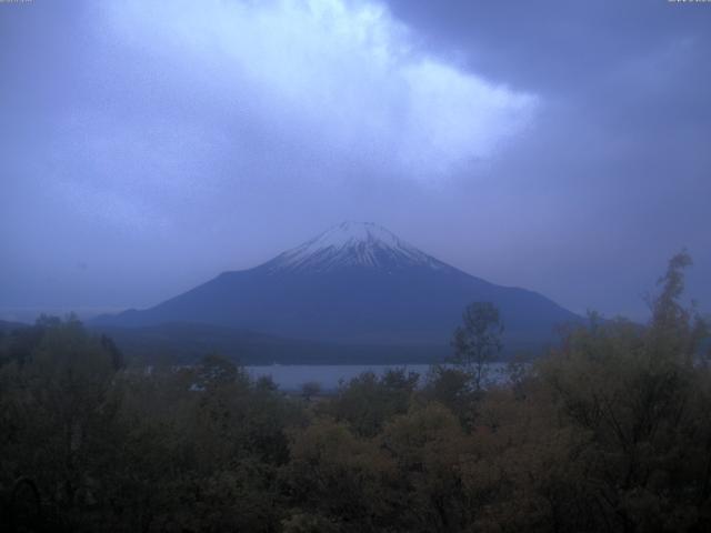 山中湖からの富士山