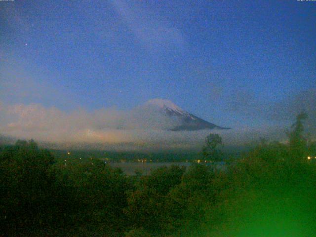山中湖からの富士山