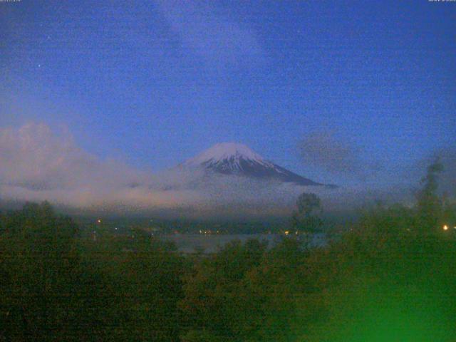 山中湖からの富士山