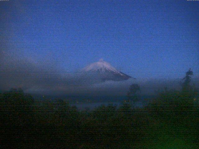 山中湖からの富士山