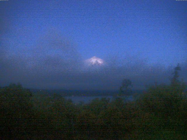 山中湖からの富士山