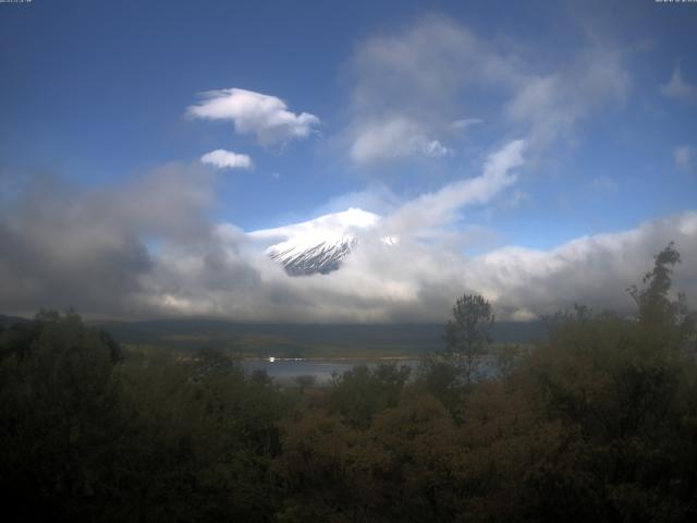 山中湖からの富士山