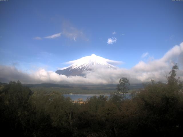 山中湖からの富士山