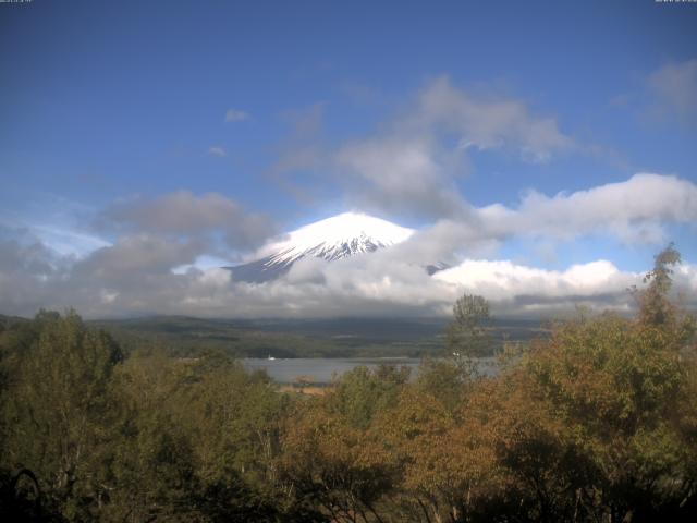 山中湖からの富士山