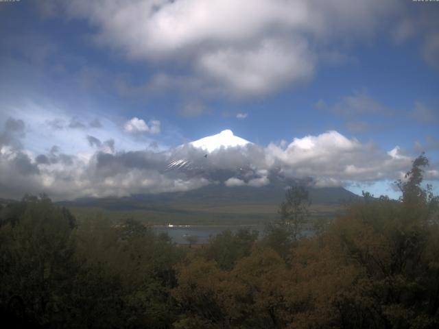 山中湖からの富士山
