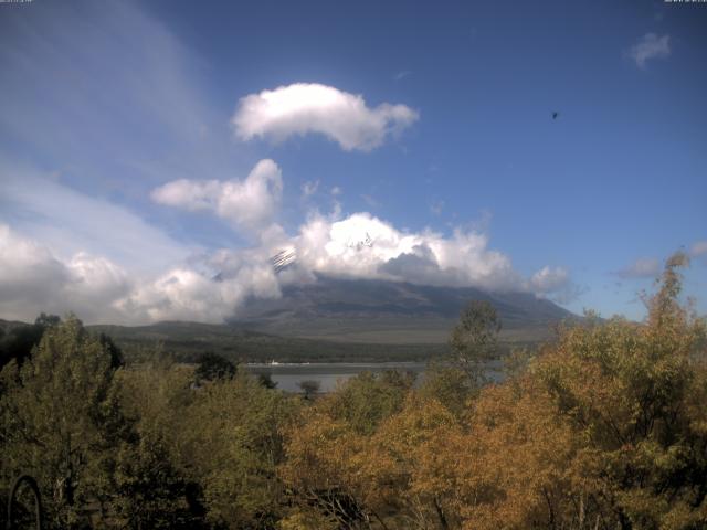 山中湖からの富士山