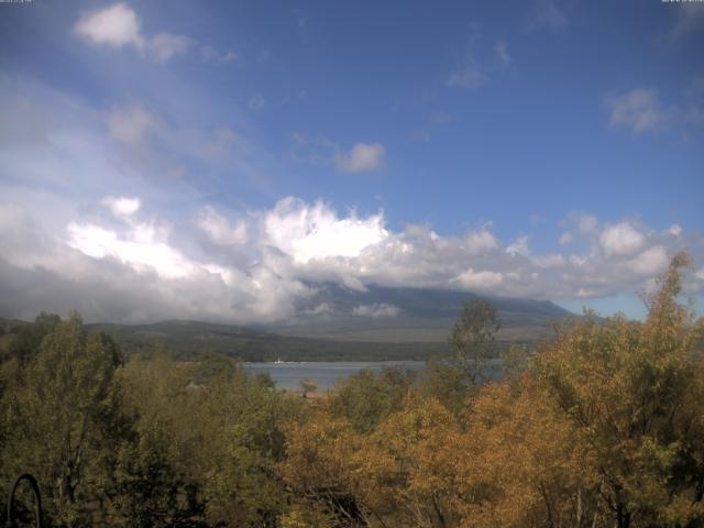 山中湖からの富士山