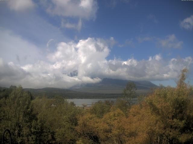 山中湖からの富士山