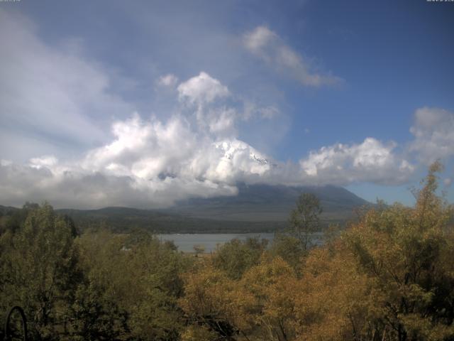 山中湖からの富士山