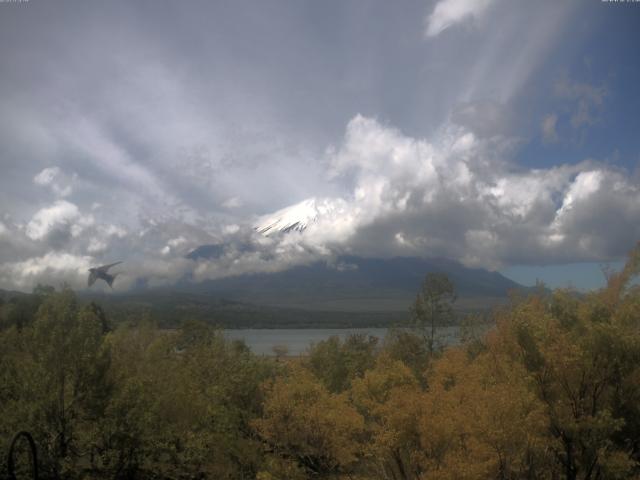 山中湖からの富士山