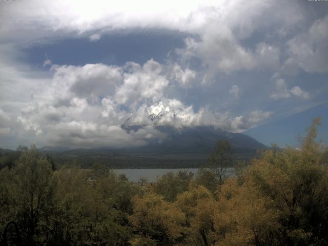 山中湖からの富士山