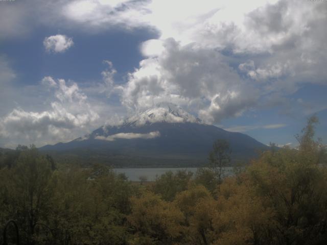 山中湖からの富士山