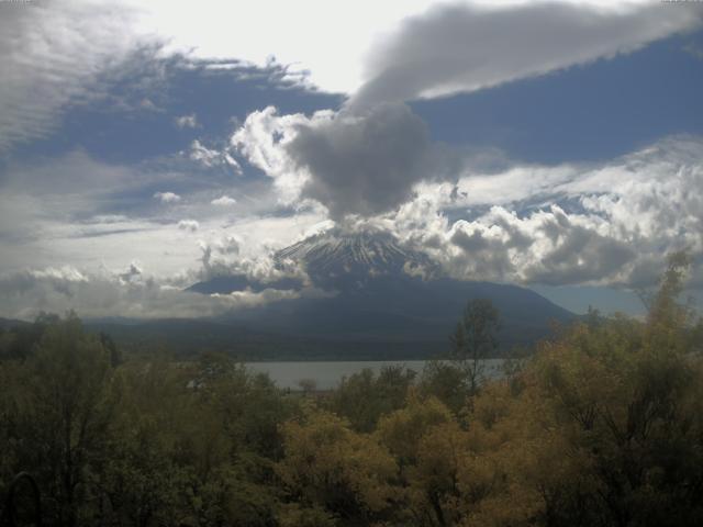 山中湖からの富士山