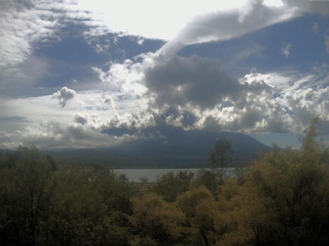 山中湖からの富士山