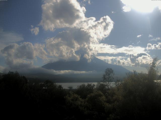 山中湖からの富士山