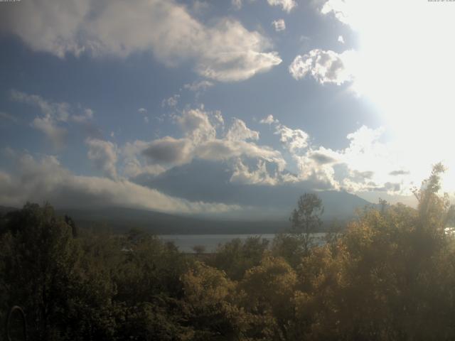 山中湖からの富士山