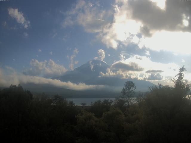 山中湖からの富士山