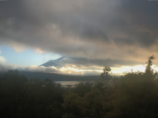 山中湖からの富士山