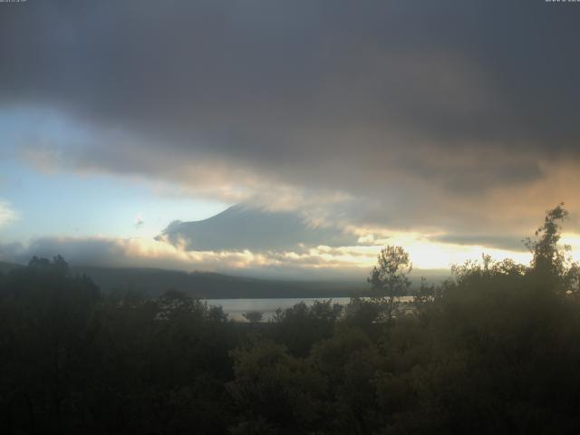 山中湖からの富士山