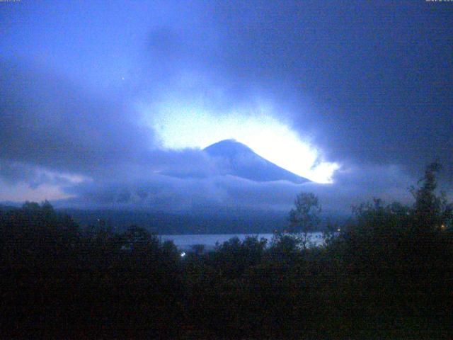 山中湖からの富士山