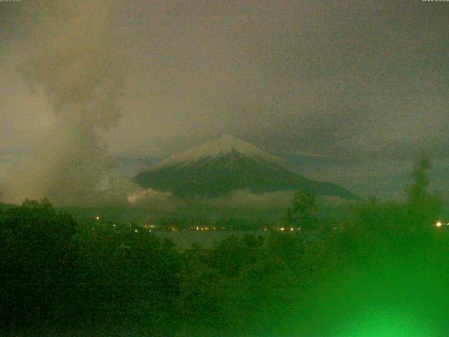 山中湖からの富士山