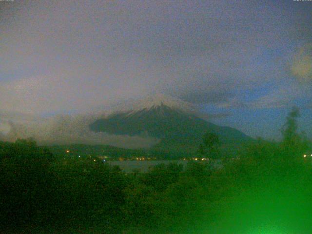 山中湖からの富士山