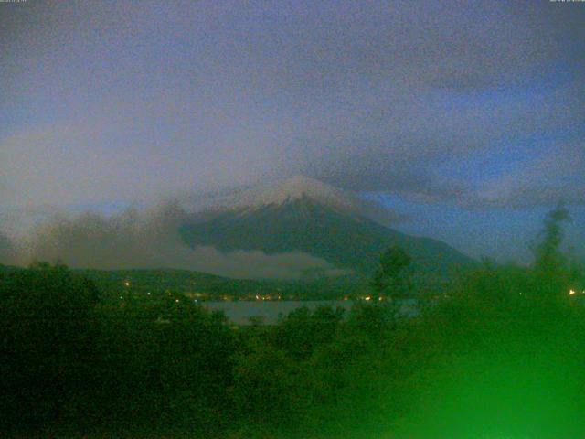山中湖からの富士山