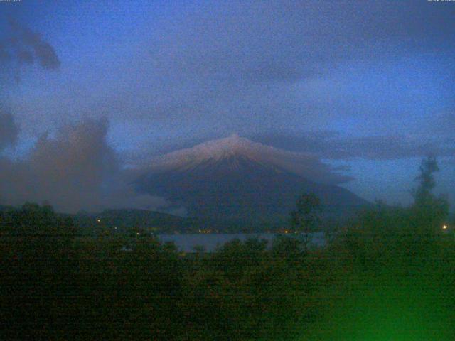 山中湖からの富士山
