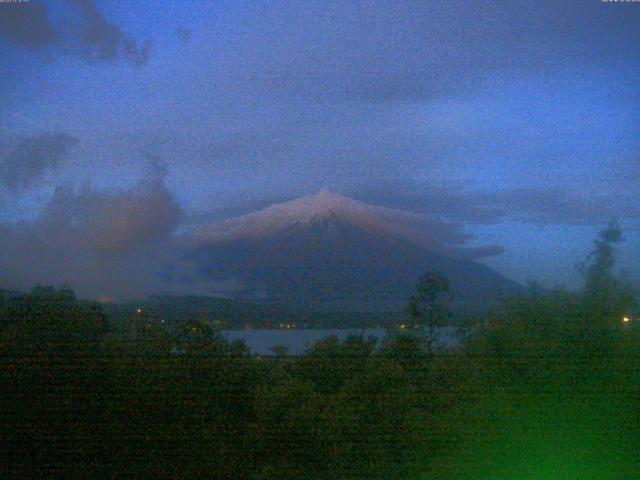 山中湖からの富士山