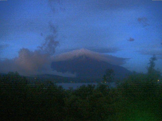 山中湖からの富士山