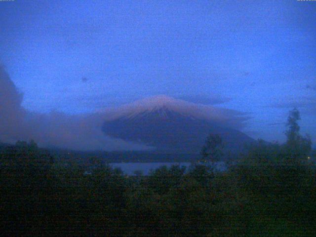 山中湖からの富士山