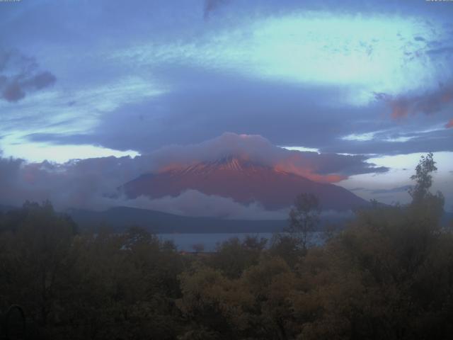 山中湖からの富士山