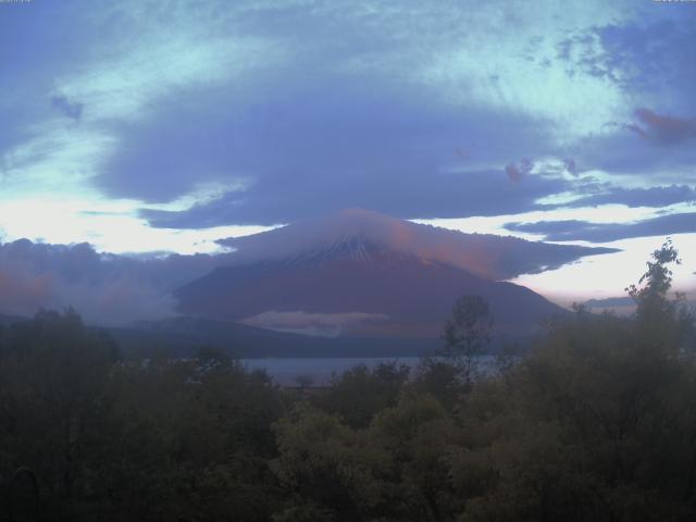 山中湖からの富士山