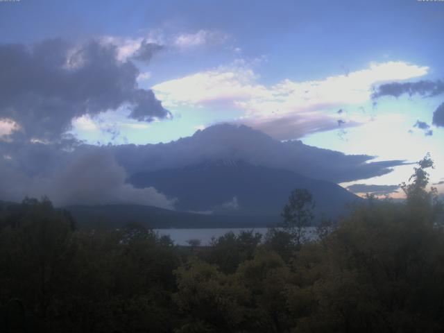 山中湖からの富士山