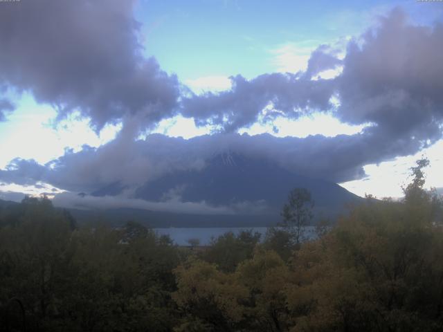 山中湖からの富士山