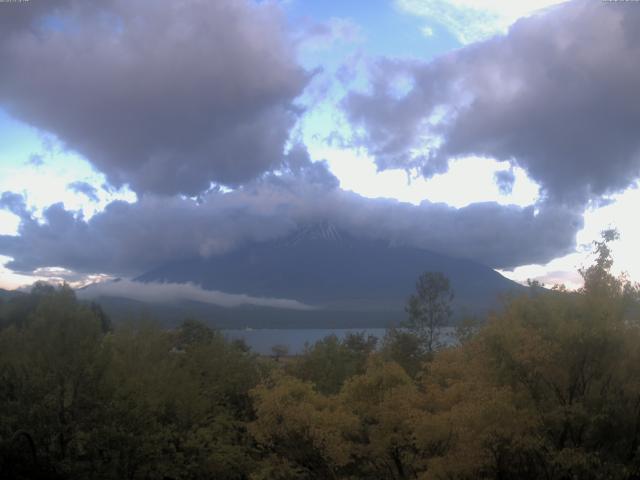 山中湖からの富士山