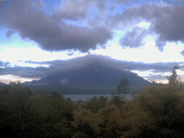 山中湖からの富士山
