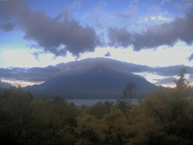 山中湖からの富士山